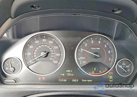 2015 BMW 435 I z USA, uszkodzony, nr VIN WBA3R1C55FK195409